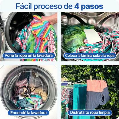 Eco-Tiras de Detergente 32 lavados Large
