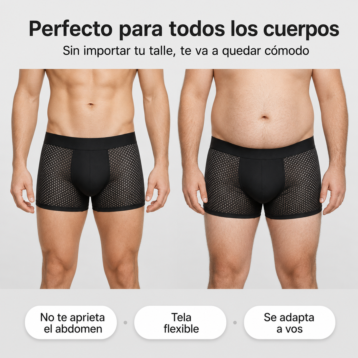 Boxers Large Ultralivianos — Pack de 4