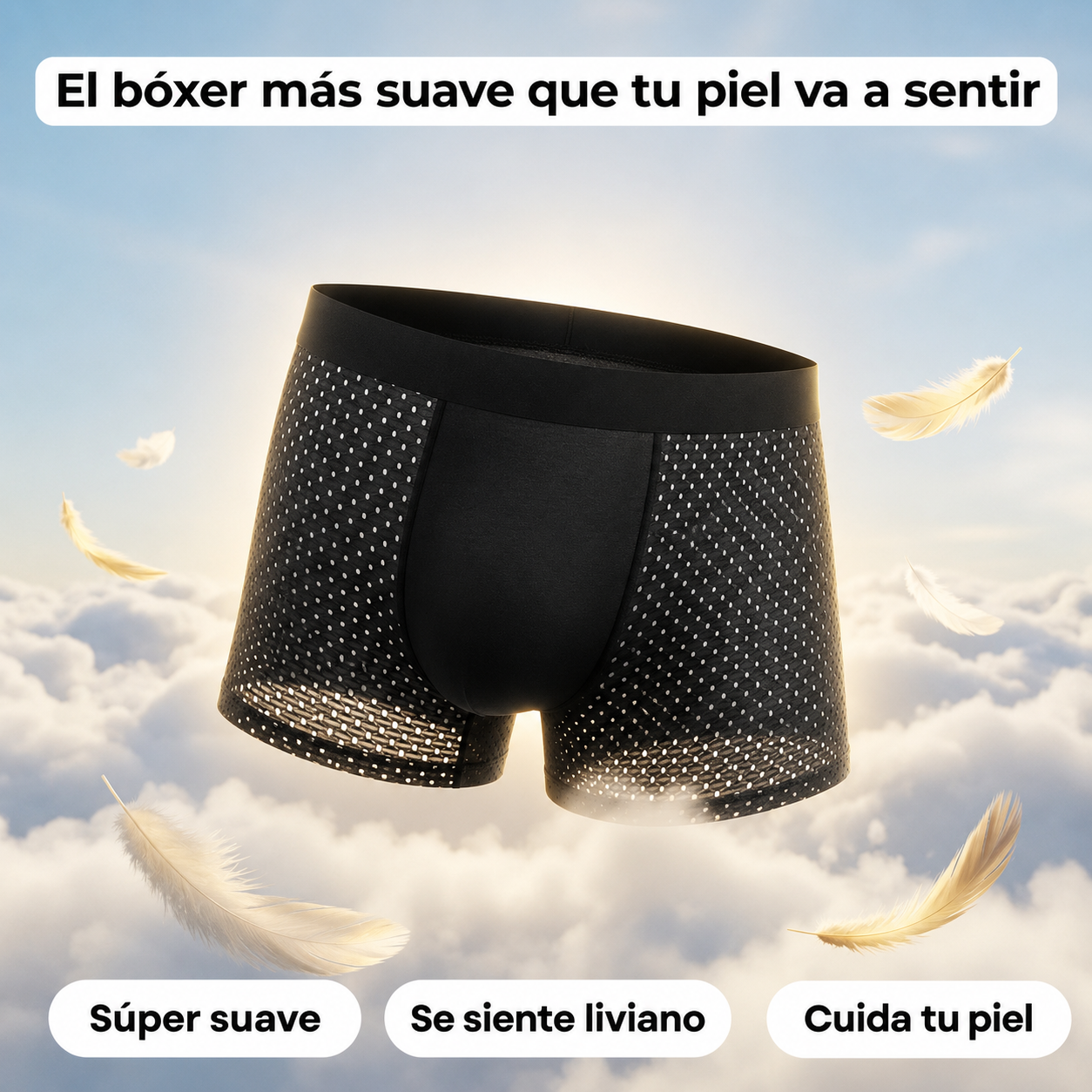 Boxers Large Ultralivianos — Pack de 4