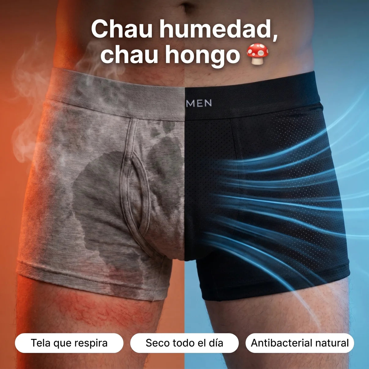 Boxers Large Ultralivianos — Pack de 4