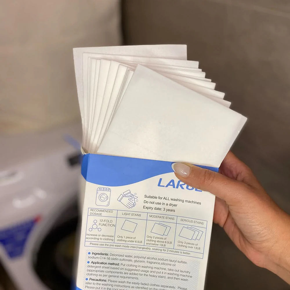 Eco-Tiras de Detergente 32 lavados Large